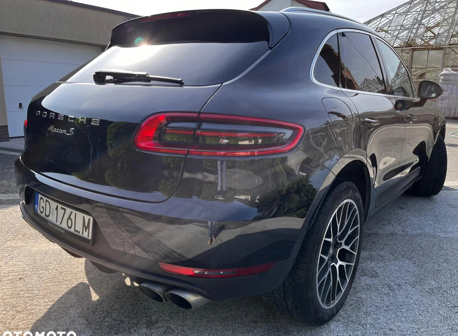 Porsche Macan cena 155000 przebieg: 96000, rok produkcji 2015 z Gdańsk małe 352